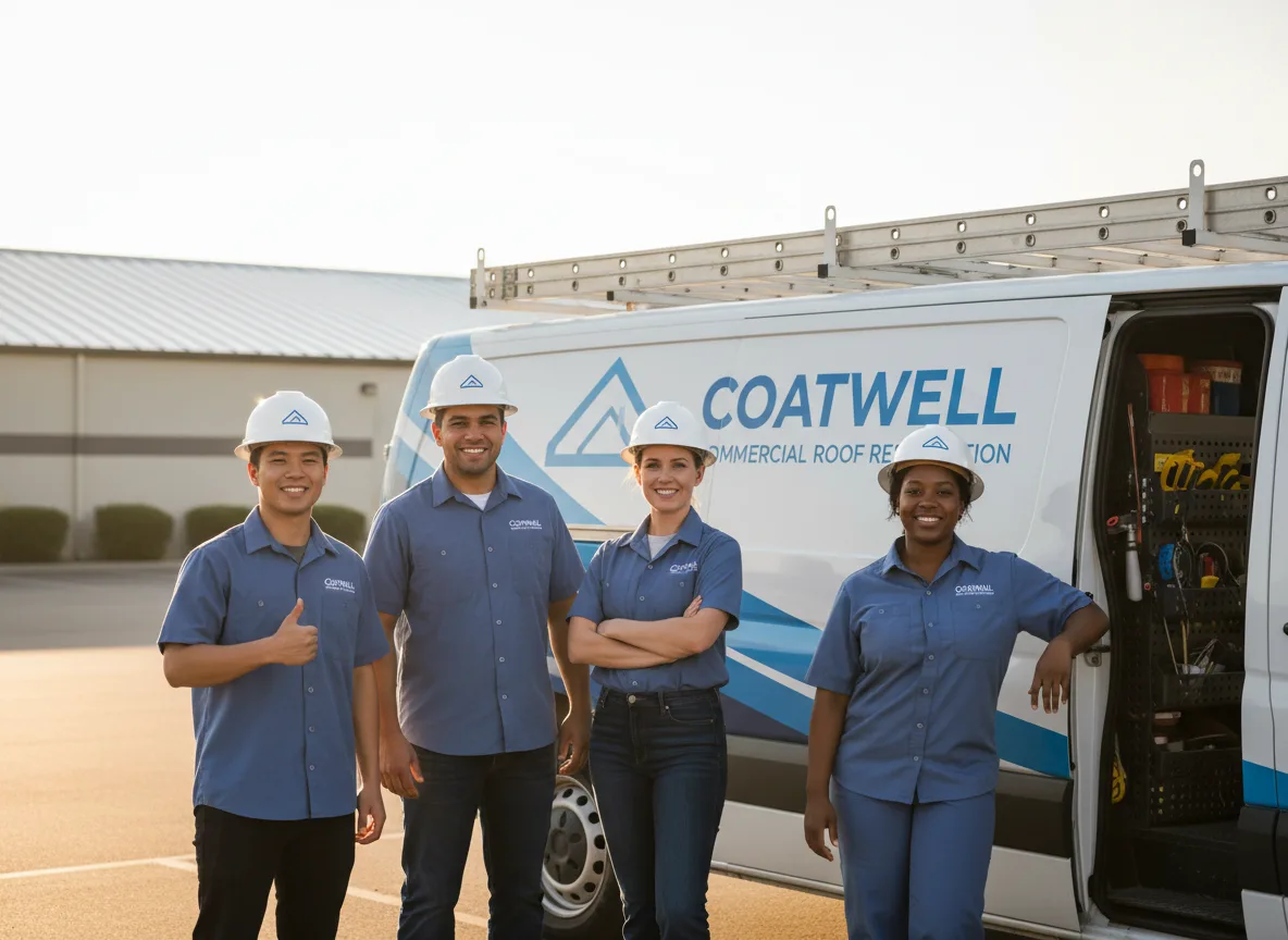 Commercial roof coating company in Spring Grove, VA